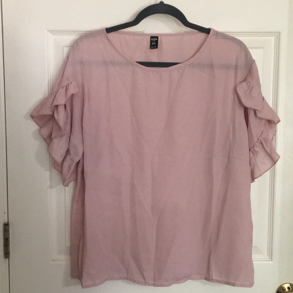 Light pink top